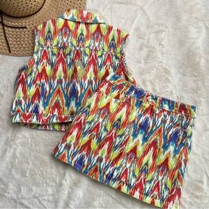 Baby Phat Vest and Skirt Set